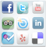 Social network icons